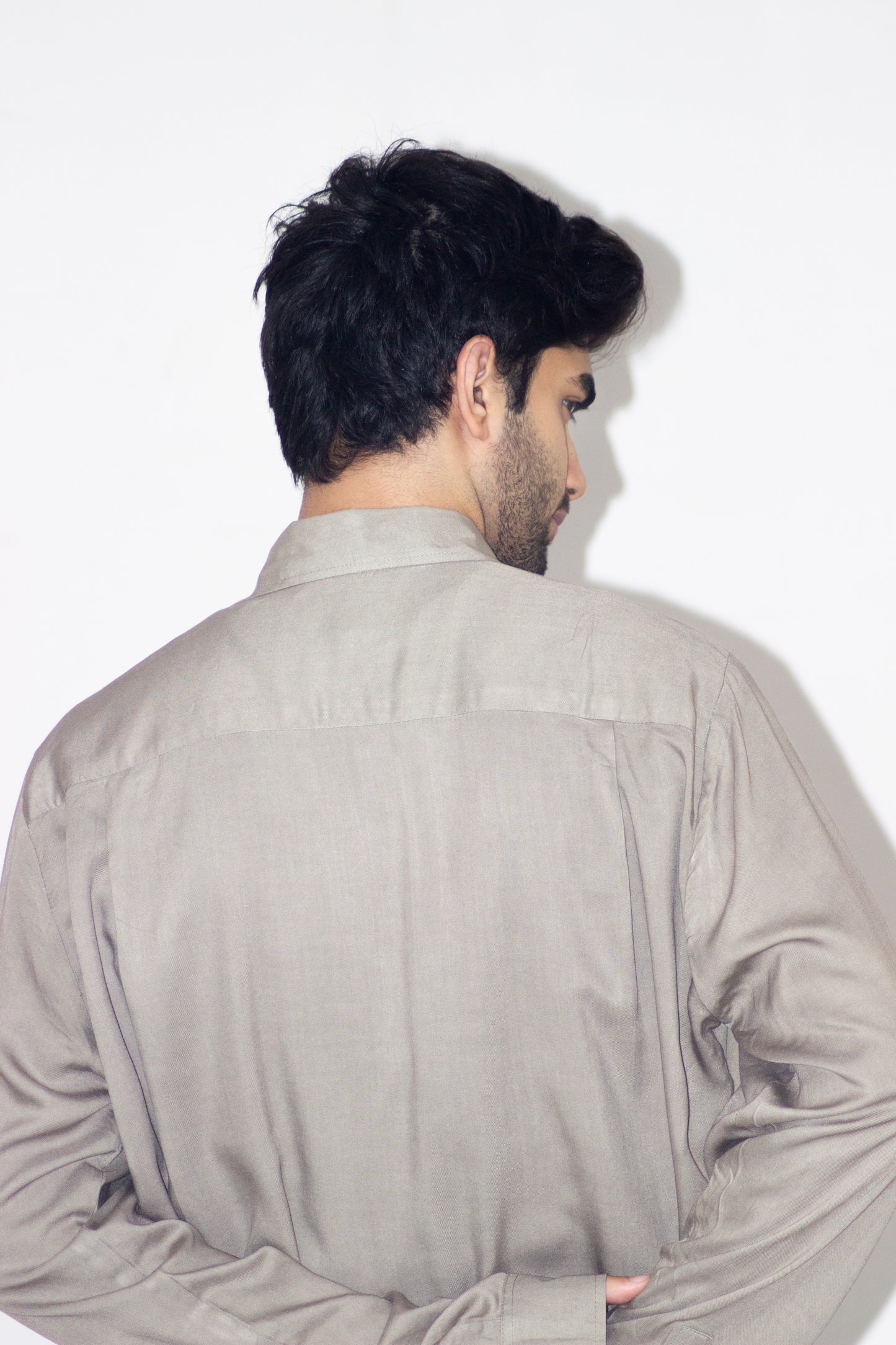 Hand Embroidered Bowler Shirt