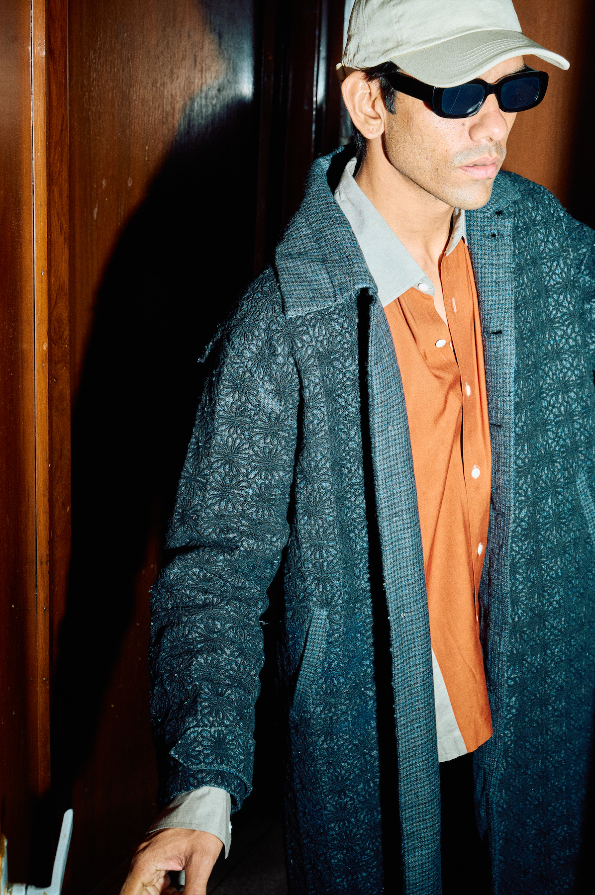 Embroidered Over Coat