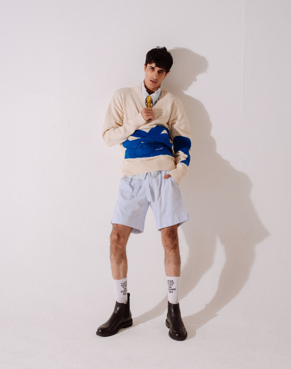 Doodle Embroidered Jumper