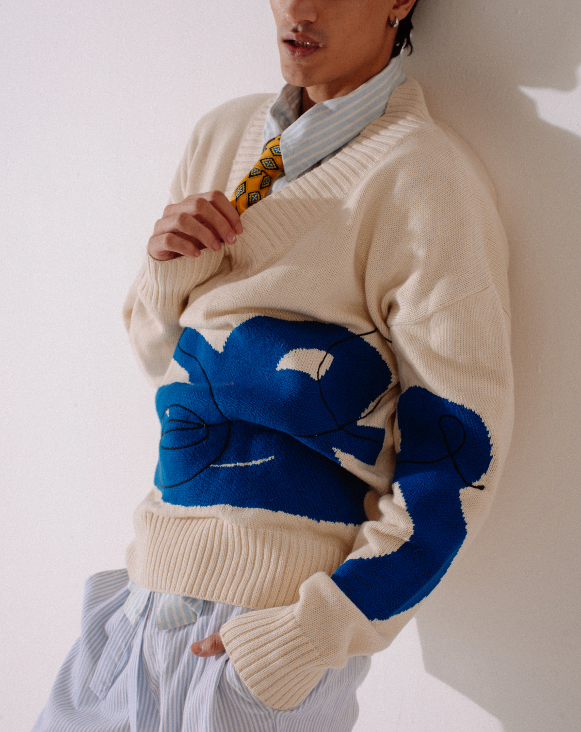 Doodle Embroidered Jumper