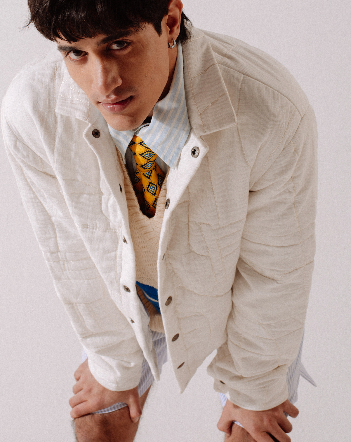 Quilted Embroidered Jacket