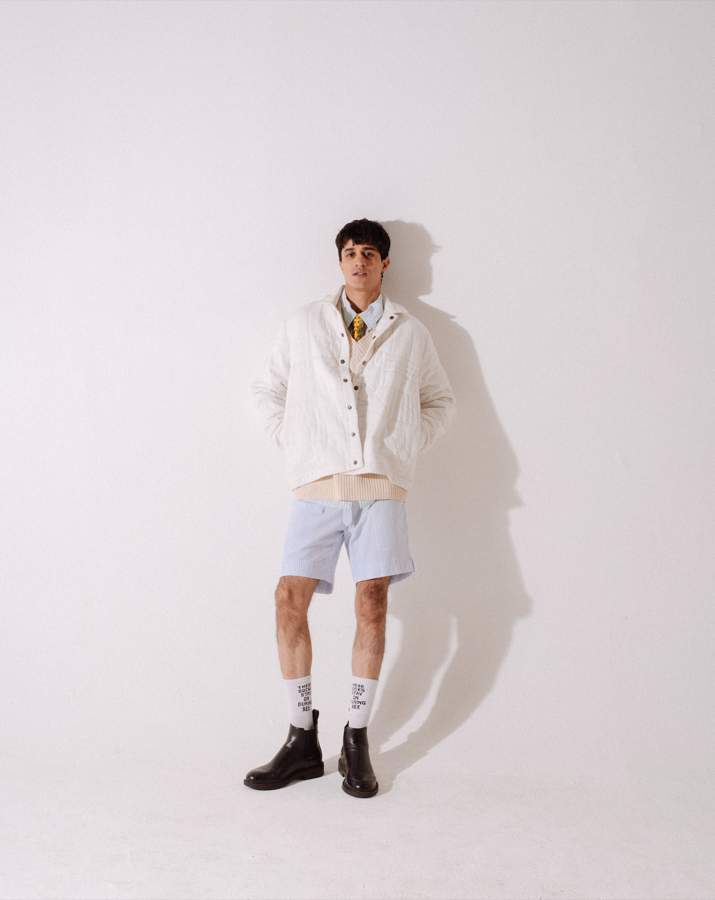 Quilted Embroidered Jacket