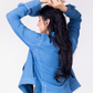 Lapis Blazer Shirt