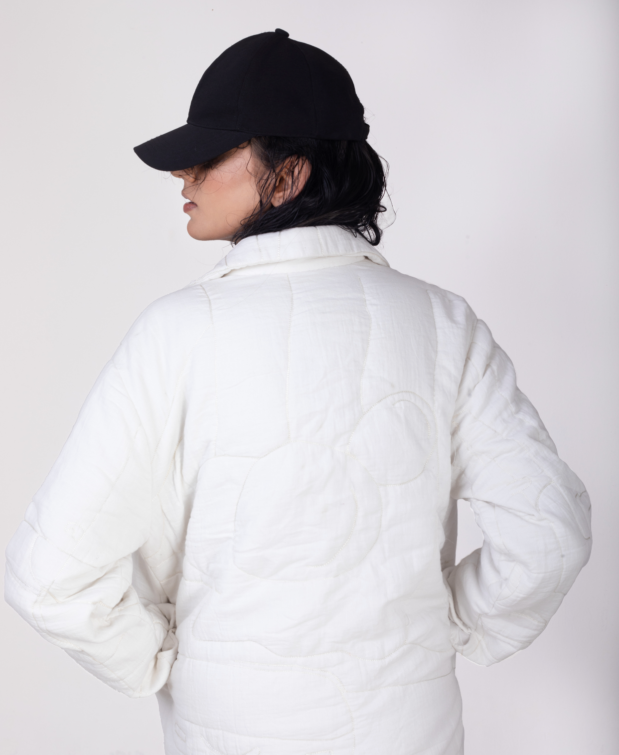 Quilted Embroidered Jacket