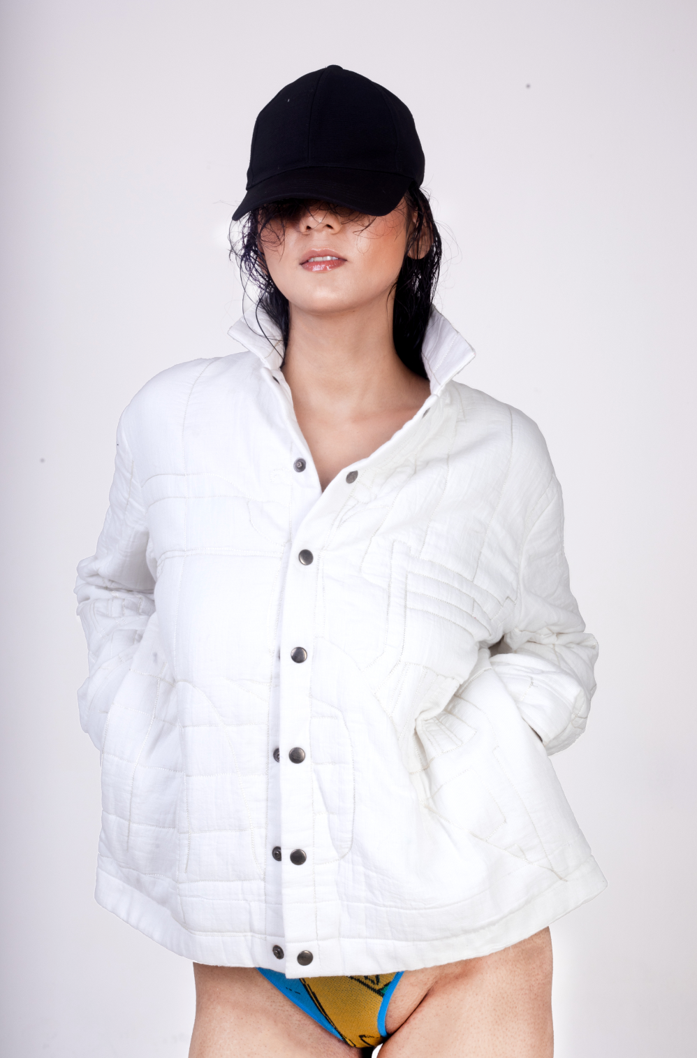 Quilted Embroidered Jacket