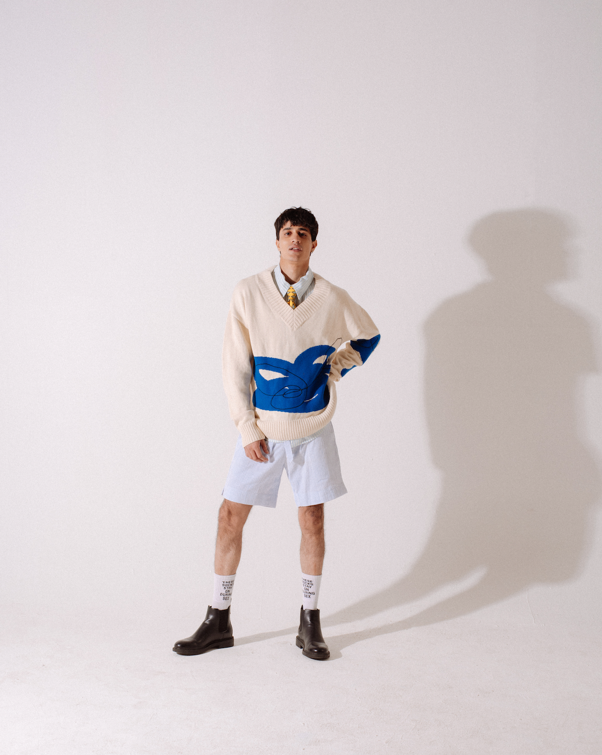 Doodle Embroidered Jumper