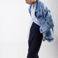 Patterned Classic Denim Jacket