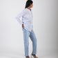 Sky Blue Striped Shirt