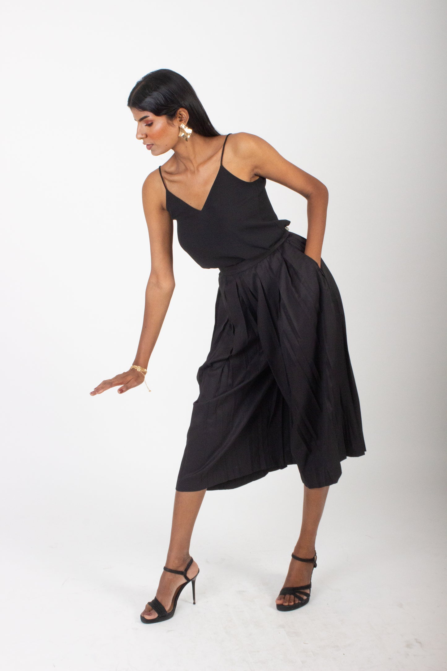 Box Pleated Culottes