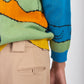 Beige Knitted Trouser