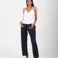 Navy Knitted Trouser