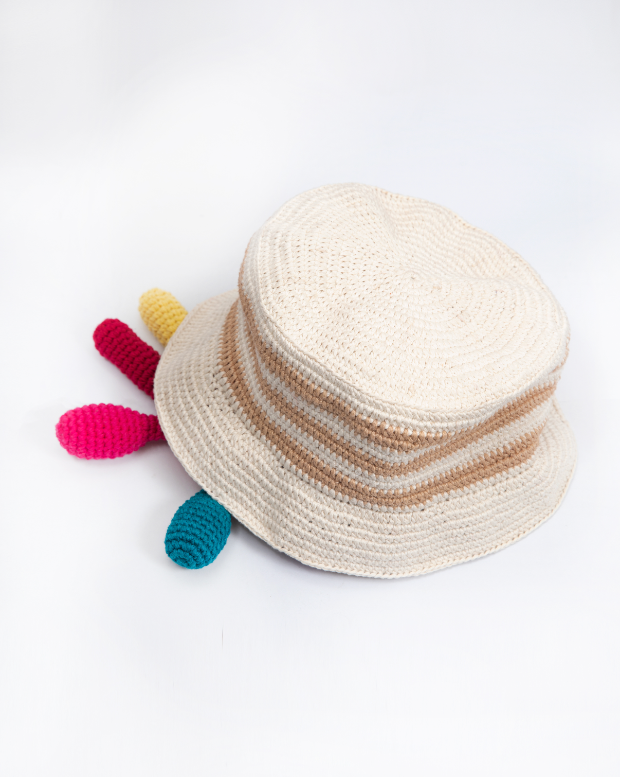3 Stripe Bucket Hat